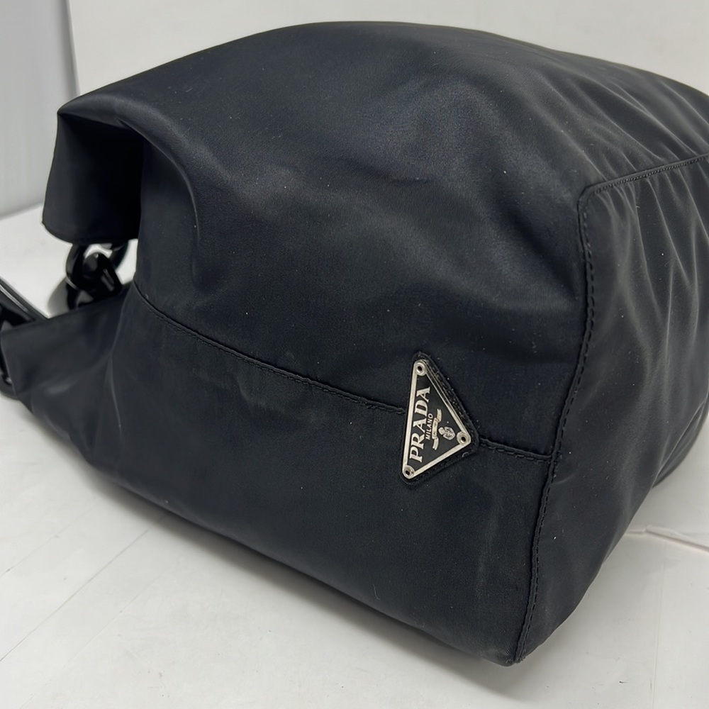 Prada Tessuto Nylon Handle Tote Hand Bag - Picture 2 of 16
